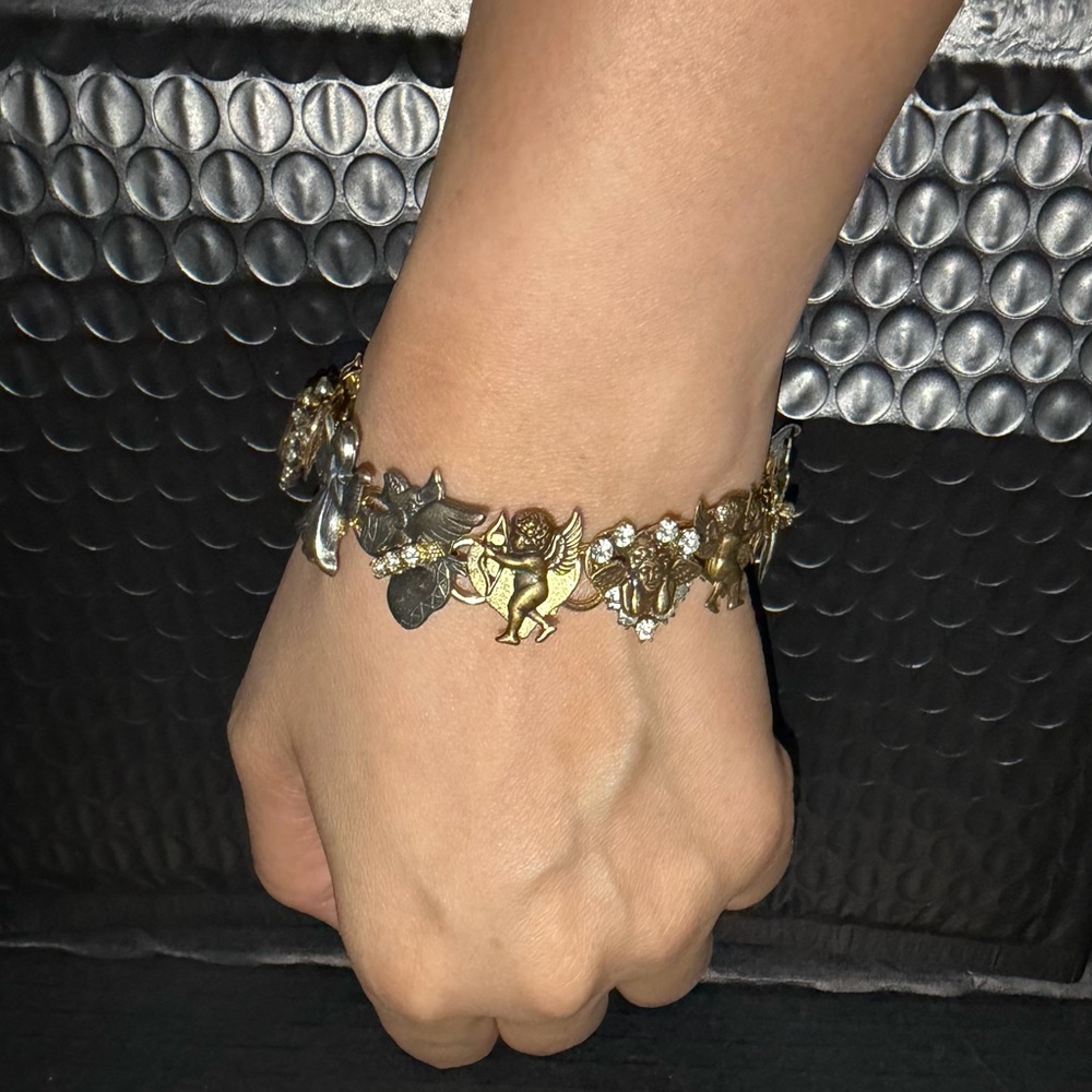 Vintage angel bracelet - Picture 4 of 4